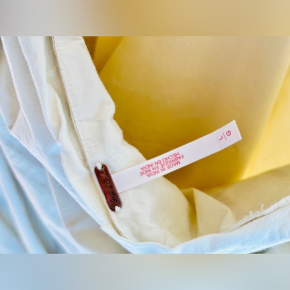 NWT | Free People SS21 - “Technical Organic Cotton Linen” Halter Wrapped Dress - Picture 13 of 13